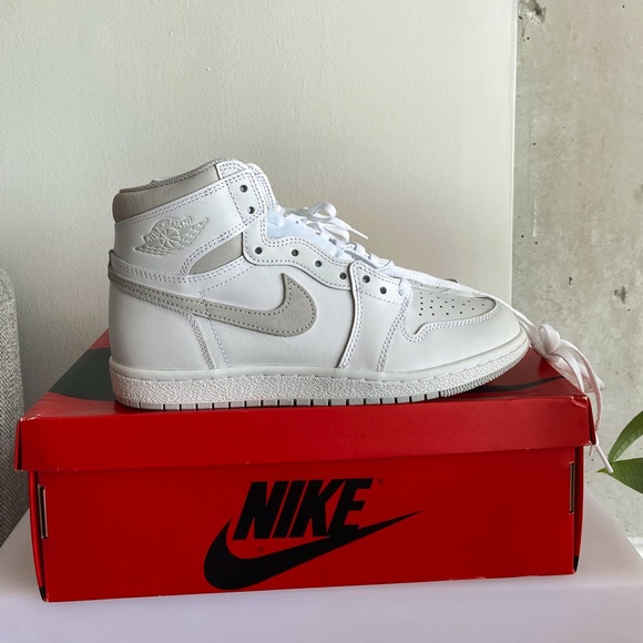 Mens Air Jordan 1 Retro High '85 OG 'Neutral Grey' Sz 8.5 (New) - Picture 5 of 6
